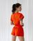 Костюм для дому жіночий котоновий 056-21 помаранчевий