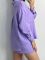 Жіночий лляний костюм 134-23 лаванда